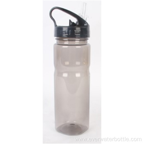 500mL Single Wall Water Bottle With Straw